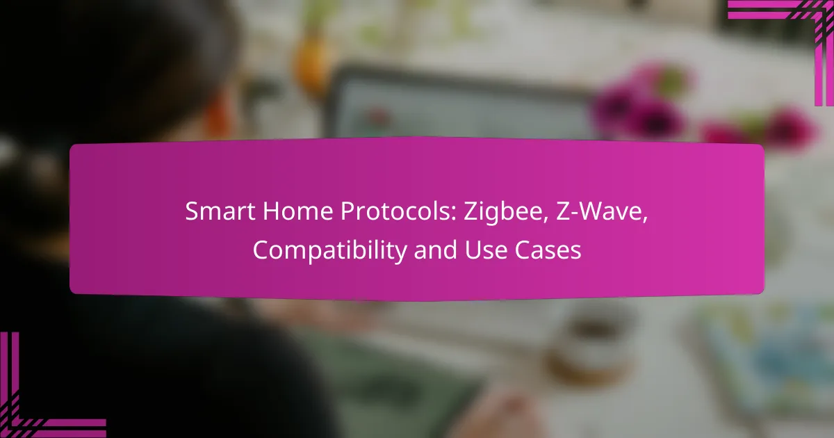 Smart Home Protocols: Zigbee, Z-Wave, Compatibility and Use Cases